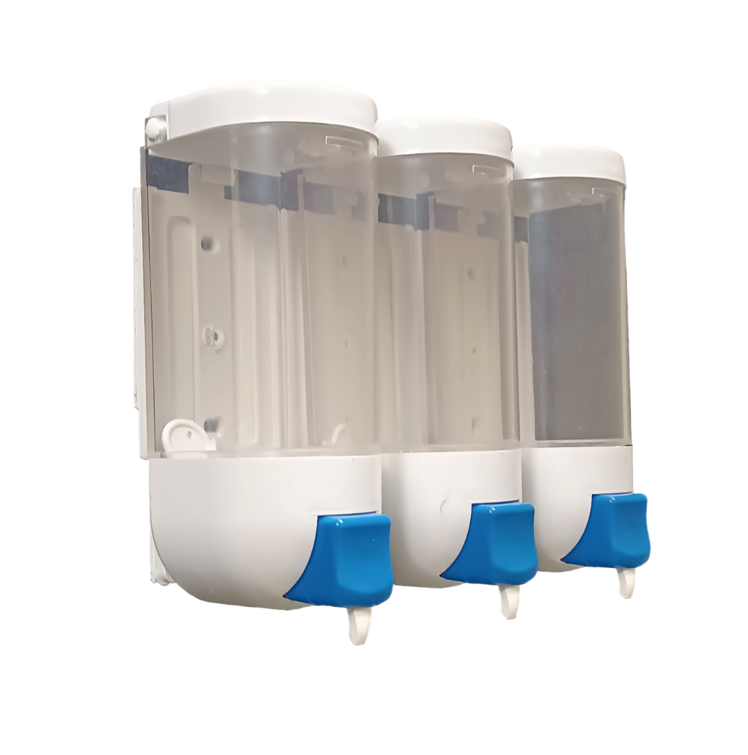 Dispenser jabon liquido acrilico triple