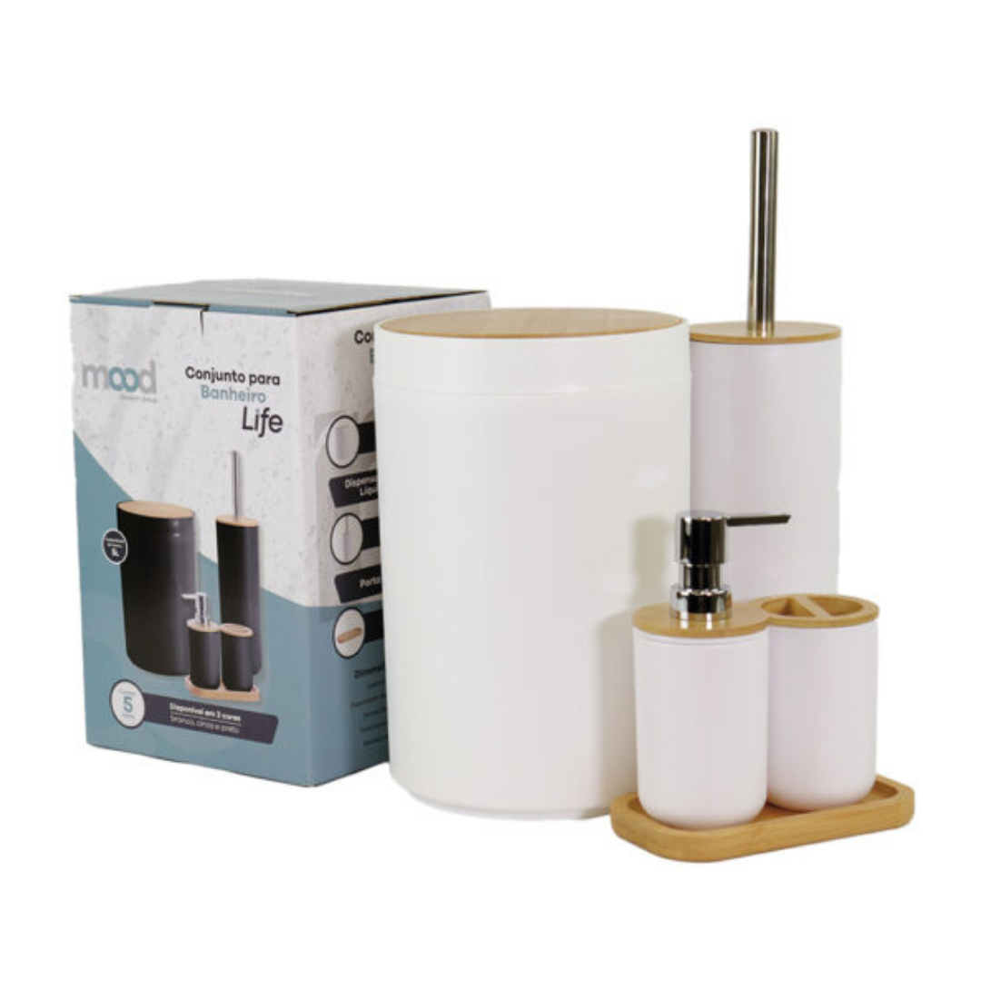 Kit para baño 5 piezas
