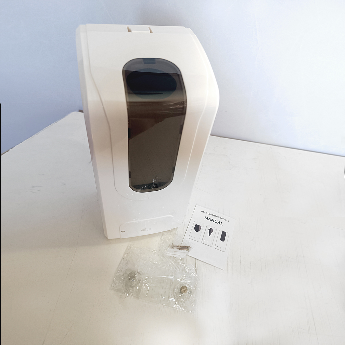 Dispenser para jabón líquido automático con sensor