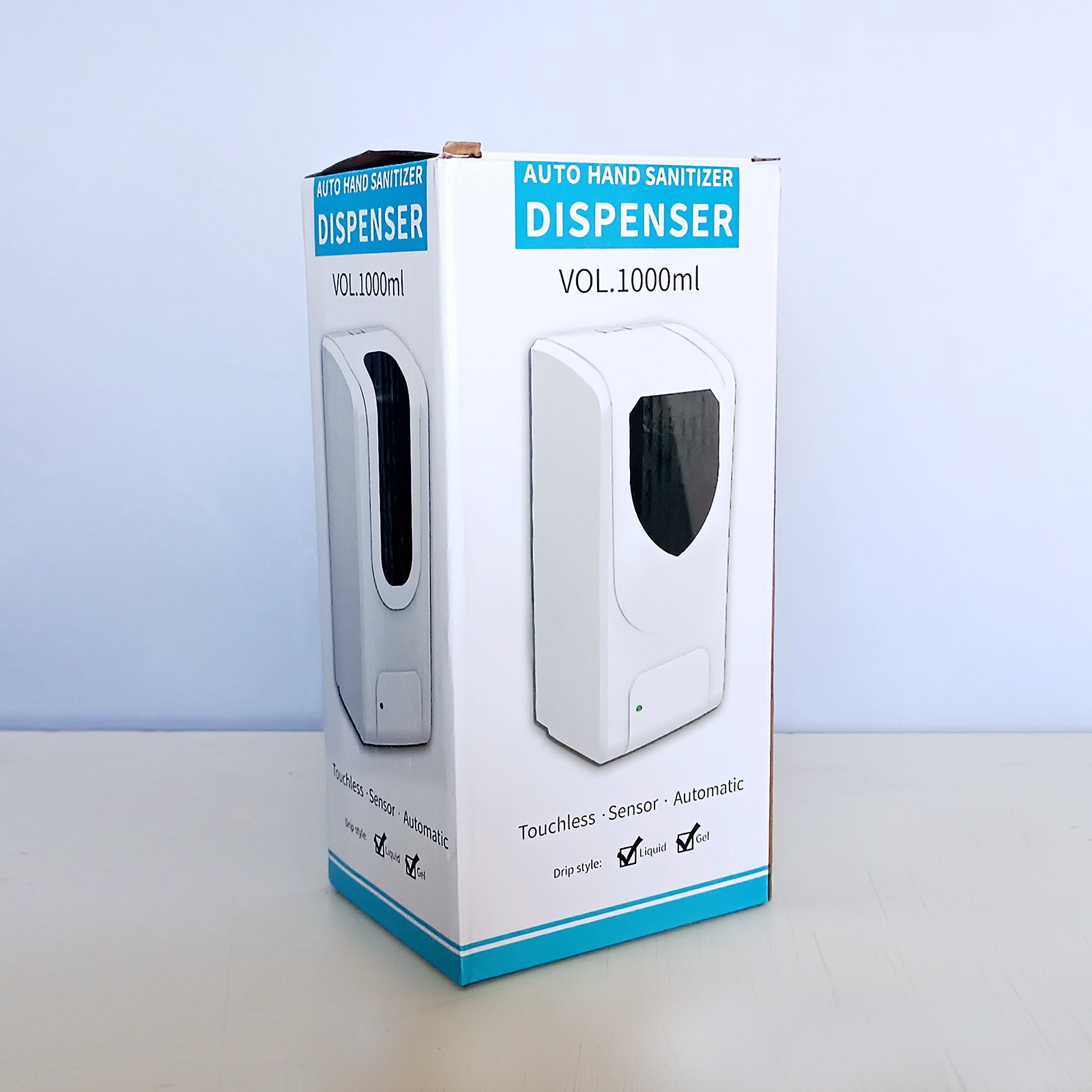 Dispenser para jabón líquido automático con sensor