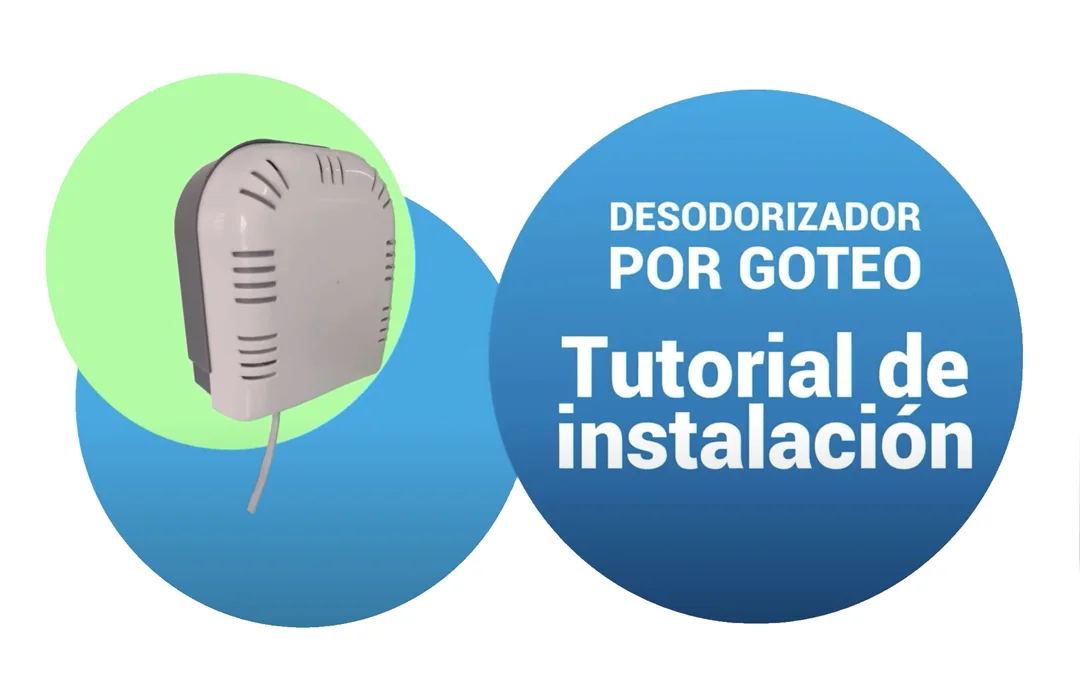 Tutorial Desodorizador por goteo